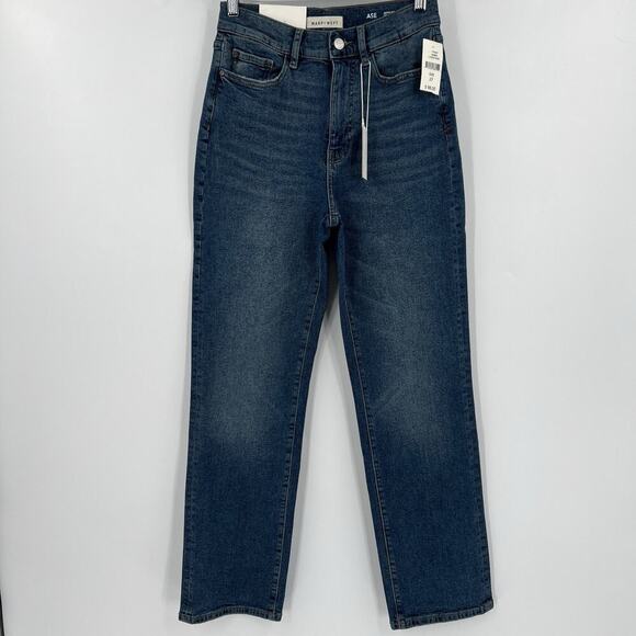 Warp & Weft ASE Aspen Pitkin Straight Leg Jeans Streetwise Women’s Size 4/27 NWT - Picture 3 of 11